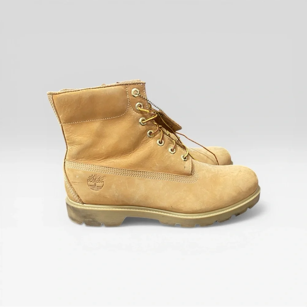 Timberland Men's Light Brown Leather Boots